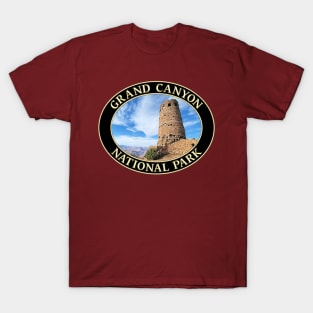 Desert View Watchtower at Grand Canyon National Park in Arizona T-Shirt